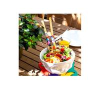 Grand bol / saladier en porcelaine - Emotion Délicieux -