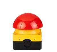 Grand bouton à tête de champignon étanche, interrupteur à main, interrupteur au pied, démarrage automatique, arrêt d'urgence et interrupteur autobloquant, 1/5 pièces(BLACK,1 PCS_3NO)