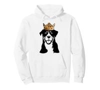 Grand Bouvier Suisse Portant Une Couronne Sweat à Capuche