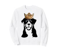 Grand Bouvier Suisse Portant Une Couronne Sweatshirt