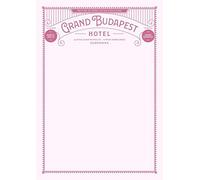 Grand Budapest Hotel: Fictional Hotel Notepad Set