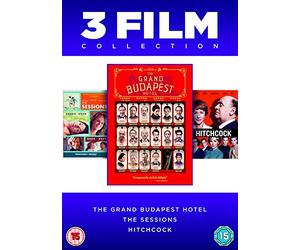 Grand Budapest Hotel/The Sessions/Hitchcock (3 DVD) [Edizione: Regno Unito] [Import]