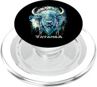 Grand Buffle Blanc amérindien, Animal Spirituel sacré III PopSockets PopGrip pour MagSafe
