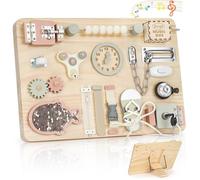 Grand Busy Board Montessori - Planche Activité Tableau Activité Sensoriel Parcours Motricité Bébé Jeux Educatif Jouet Enfant
