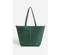 Grand Cabas Daily en Cuir Velours - Forêt - Femme - Vanessa Bruno