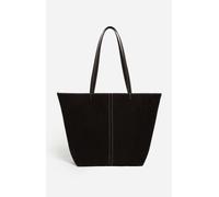 Grand Cabas Daily en Cuir Velours - Noir - Femme - Vanessa Bruno