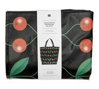 Grand cabas motifs cerises Multicolore G