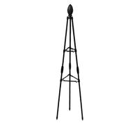 Grand cadre d'escalade vertical | Treillis obélisque de jardin - Support robuste et léger pour plantes, fleurs, vignes, légumes, décoration de cour pour terrasse, balcon, serre, chambre intérieure