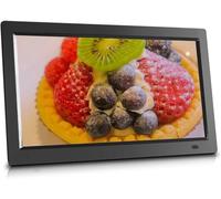 Grand Cadre Photo numérique de 22 Pouces, écran Full HD 1920 x 1080 IPS, Prend en Charge Le Disque U de la Carte SD de 32 Go, Peut être fixé au Mur, capteur de Mouvement, Noir