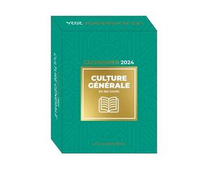Grand calendrier Almana'box Culture générale en 365 jours 2024 - Arnaud Pizzuti - Editions 365 - Boîte ou accessoire - Jeux livres objets
