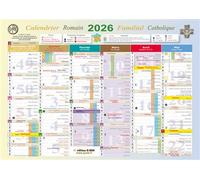 Grand calendrier catholique romain Pour les formes ordinaire et extraordinaire - Equipe éditoriale St Jude - Saint-Jude Eds - broché - Calendrier