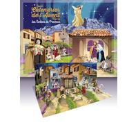 Grand calendrier de l'Avent pop-up des Santons de Provence: Avec son livret d'accompagnement