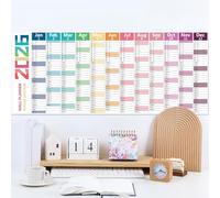 Grand calendrier mural 2026 effaçable | Agenda mensuel annuel | Organisation de maison, bureau, études, événements décoration style Rome