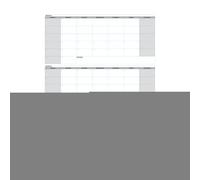 Grand calendrier mural effaçant à sec - Calendrier mural annuel non daté | Horaire des planificateurs d'organisateurs montés sur les murs, Big White Board, pour les bureaux de porte en verre Room