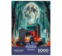 Grand Camion Puzzle 1000 Pièces Educa Jouet en Bois Cadeau Unique De l'art De La Décoration Jeu ÉduChatif Challenge Toy pour Adultes Et Enfants À Partir De 12 Ans 70x50cm/1000pcs