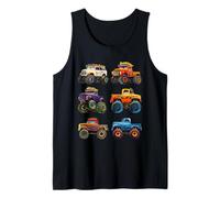 Grand Camion rétro Vintage Monster Trucks Débardeur