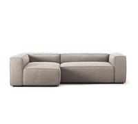 Grand Canapé 3 Places Méridienne Gauche Sandshell/Beige