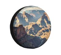 Grand Canyon Arizona - Lot de 15 housses de pneu de secours étanches à la poussière et portables pour camping-car, VUS, camion, remorques de voyage