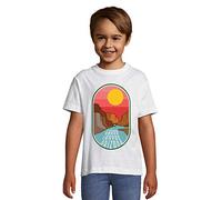 Grand Canyon Arizona Minimalist Landmark Graphic T-Shirt Enfant X-Small