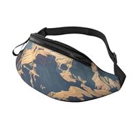 Grand Canyon Arizona Sac banane pour homme et femme - Imperméable - Sac banane tendance - Sac banane avec sangle réglable - Grand sac à bandoulière pour voyage et randonnée