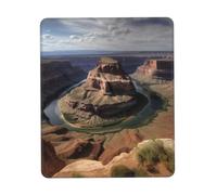 Grand Canyon Arizona Tapis de souris de jeu imperméable avec base en caoutchouc antidérapant, tapis de souris pour ordinateur portable, tapis de bureau lavable pour bureau, maison, 25 x 30 cm