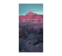 Grand Canyon Bannière de couverture de porte 90 x 180 cm Bannières de fête Panneau de bienvenue saisonnier Décoration verticale à suspendre pour porche, entrée, jardin