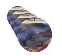 Grand Canyon Lot de 4 cartes désodorisantes de voiture pour homme et femme - Accessoires de voiture mignons - Diffuseur de parfum durable à suspendre - Tablettes d'aromathérapie pour voiture