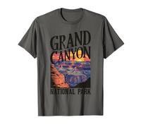 Grand Canyon National Park Classic Travel Randonnée Camping T-Shirt