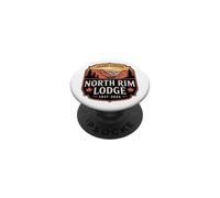 Grand Canyon North Rim Lodge 1937-2025 Hommage PopSockets PopGrip Adhésif