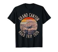 Grand Canyon Road Trip 2026 Coucher de Soleil T-Shirt