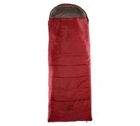 Grand Canyon Sac de Couchage Utah 190 - Sac de Couchage Confortable avec Capuche, Doublure intérieure en Coton Bio et Fermeture éclair intégrale pour Camping et Caravane