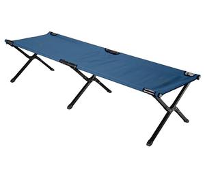 Grand Canyon Topaz Camping Bed M - Lit de camping pliable en aluminium - Lit de camp pliable d'extérieur
