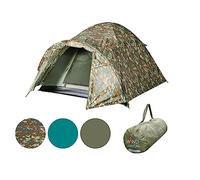 Grand Canyon Topeka 2 Tente Dôme/Tente 2 Personnes avec Abside/Imperméable & Résistante au Vent/Camping, Randonnée, Bikepacking/Taille Compacte/Aération GrandFlow/Vert Camouflage