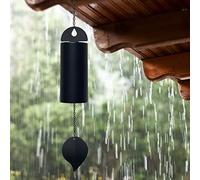 Grand Carillon à résonance Profonde pour extérieur - Cloches de Jardin - 528 Hz - Cloche à Vent Faible - 76,2 cm (Grand)