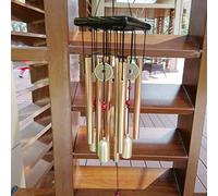 Grand carillon éolien extérieur, jardin, décoration d'intérieur, tubes en métal pour jardin, cour, cour, décoration intérieure et extérieure