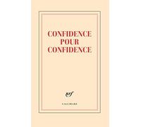 Grand carnet «Confidence pour confidence» (papeterie)