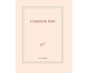 Grand carnet de dessin «L'amour fou» (papeterie)