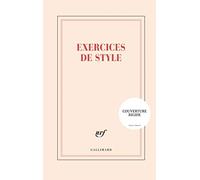Grand carnet «Exercices de style» (papeterie)