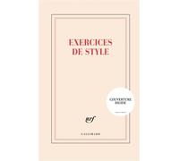 Grand carnet «Exercices de style» (papeterie)