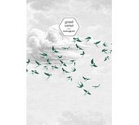 Grand Carnet - PaperMint Swallow Cloud vert