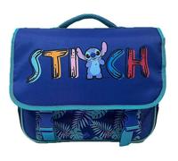 Grand cartable primaire Stitch Disney 38cm bleu