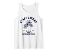 Grand Cayman Islands Souvenir Vintage des Antilles Britanniques Débardeur