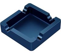 Grand cendrier à cigares pour cigarettes, terrasse, extérieur, grand 4 repose-double usage en silicone incassable pour extérieur/intérieur/décoration d'intérieur