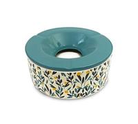 Grand cendrier turquoise type marocain géant en céramique