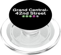 Grand-Central Plaque de métro New York 42nd Street NYC PopSockets PopGrip pour MagSafe