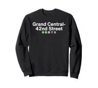 Grand-Central Plaque de métro New York 42nd Street NYC Sweatshirt