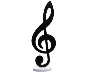 Grand Centre de Table Musique CLÉ DE Sol en Bois 27cm