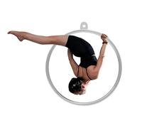 Grand cerceau d'antenne pour la maison, la gym, la danse, la perte de poids, la gymnastique, anneau lyra pour enfants et adultes, anneau de yoga aérien