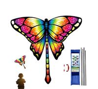 Grand cerf-Volant | Grand cerf-Volant Portable en Forme d'animal avec poignée et Fil de 100 mètres | Jouets pour en Plein air | pour Adultes Famille Jeunes Adolescents Relaxation Cour Giard