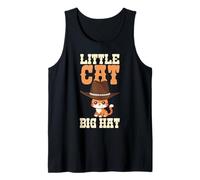 Grand chapeau en forme de petit chat, joli motif de chat pour enfants Débardeur